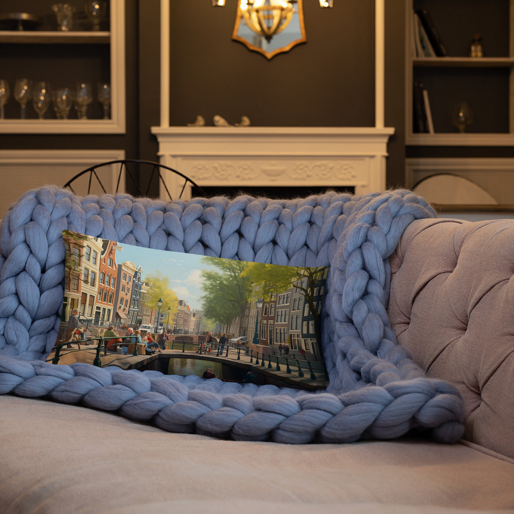 Coussin - Canal d'Amsterdam | Drese Art