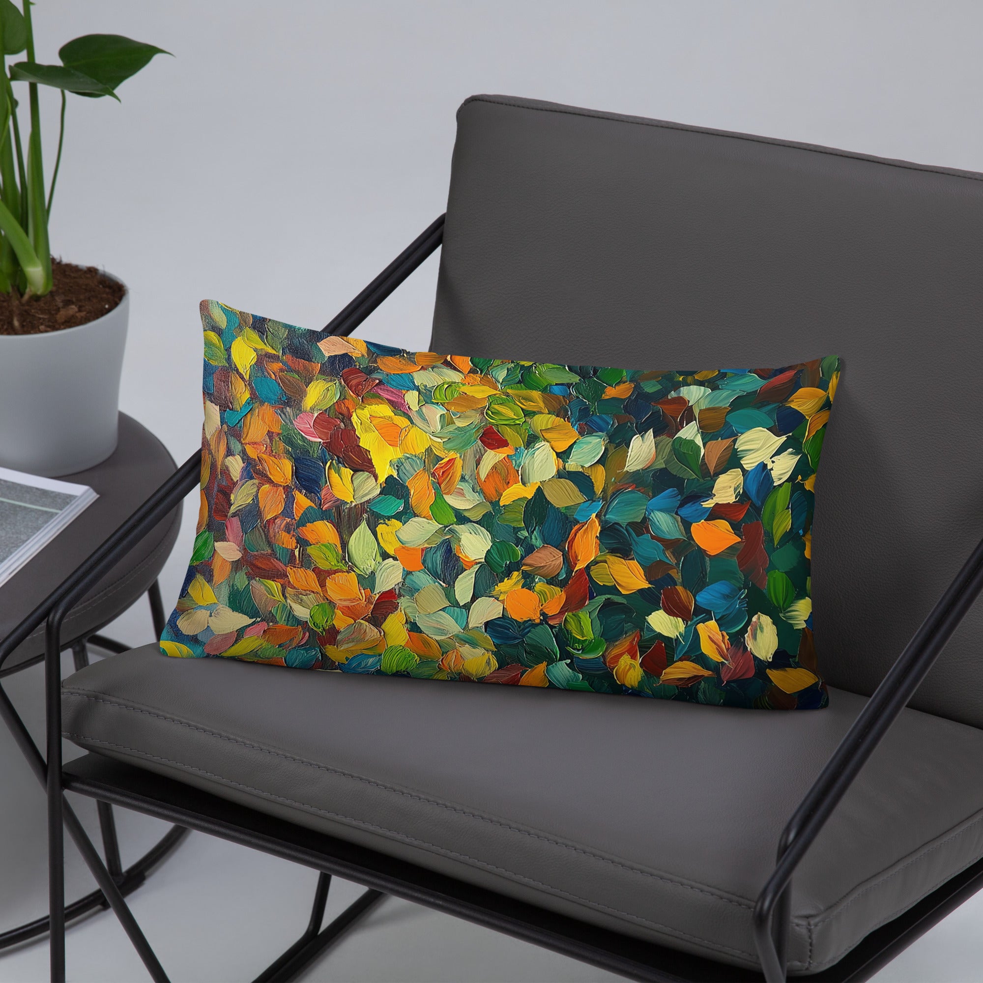 Throw Pillow - Flurry of Color | Drese Art