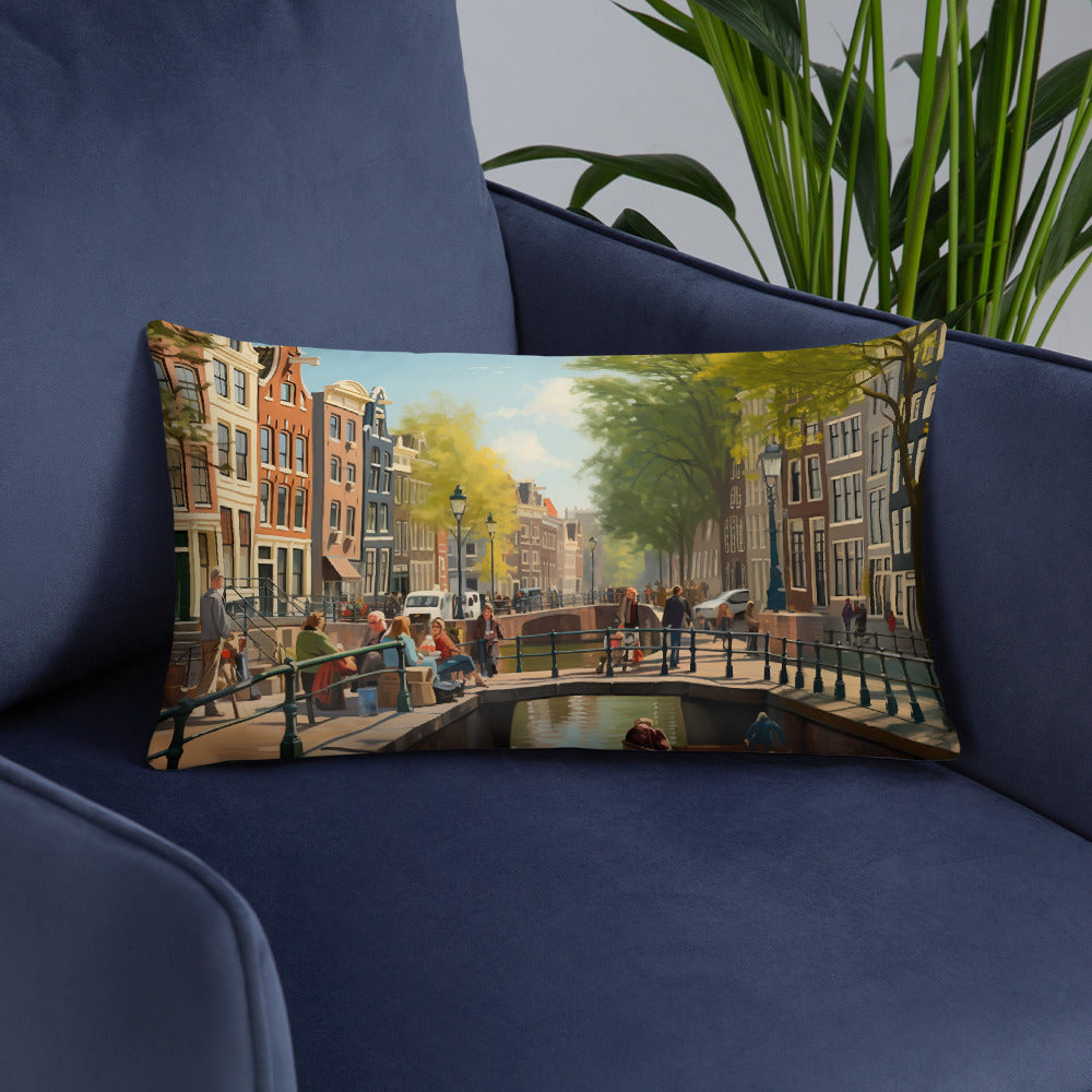 Sierkussen - Amsterdamse gracht | Drese Art