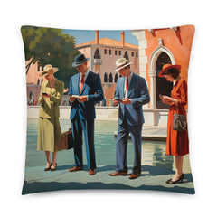 Coussin - Scène de Venise | Drese Art