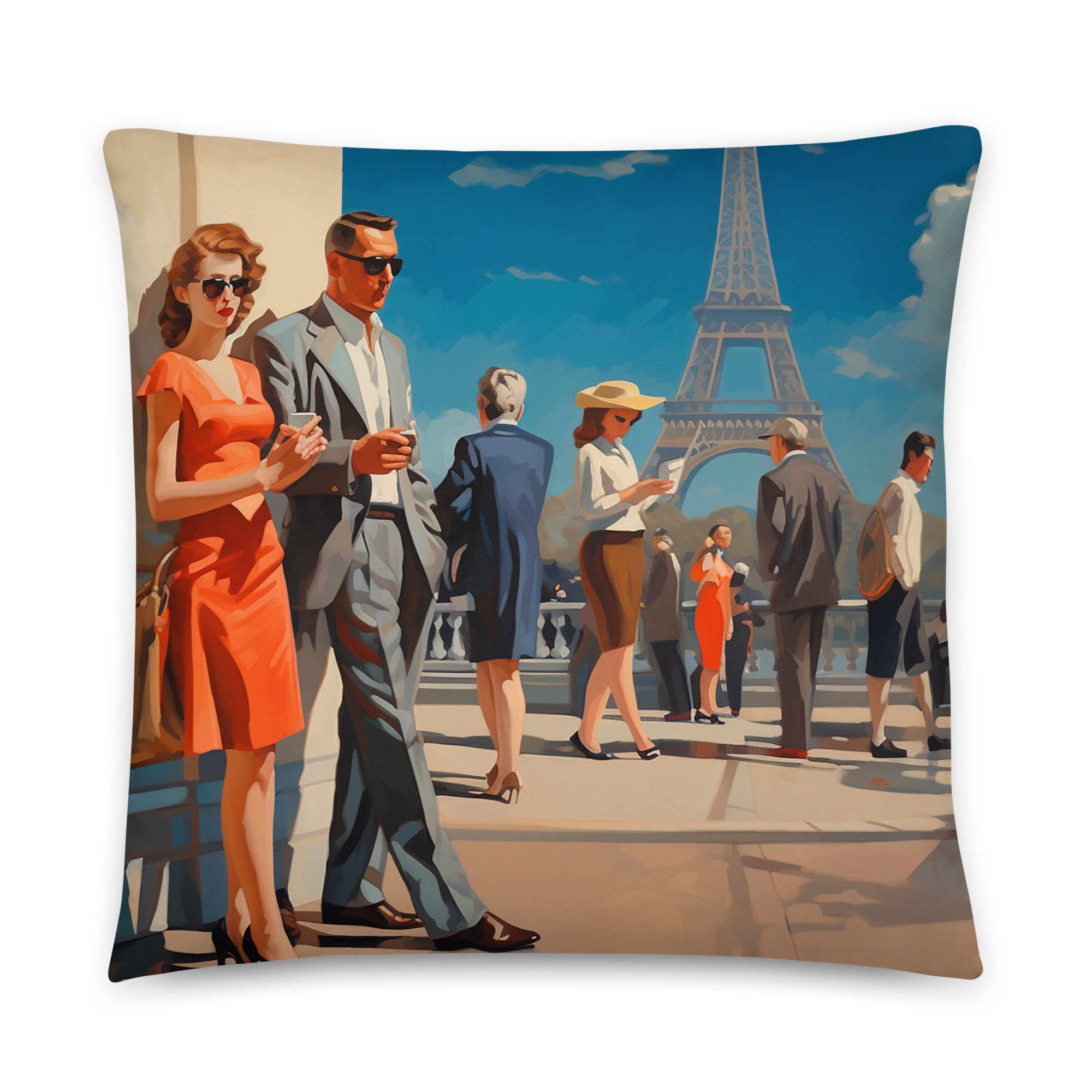 Coussin - Tour Eiffel | Drese Art