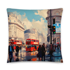 Coussin - Scène de Londres | Drese Art