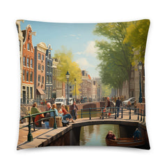 Coussin - Canal d'Amsterdam | Drese Art