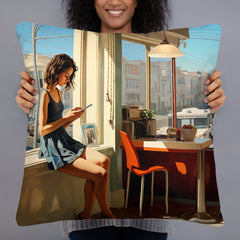 Coussin - Sérénité de San Francisco | Drese Art