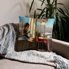 Coussin - Sérénité de San Francisco | Drese Art