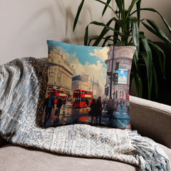 Coussin - Scène de Londres | Drese Art