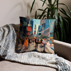 Throw Pillow - New York Pulse | Drese Art