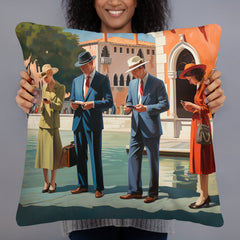 Coussin - Scène de Venise | Drese Art