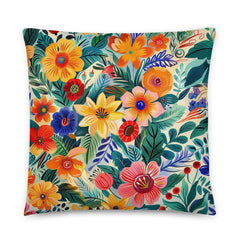Coussin - Fleurs d'Ibérie | Drese Art