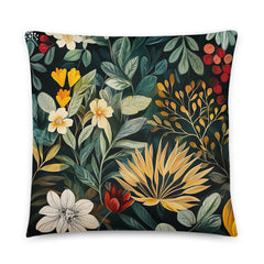 Throw Pillow - Midnight Bloom | Drese Art