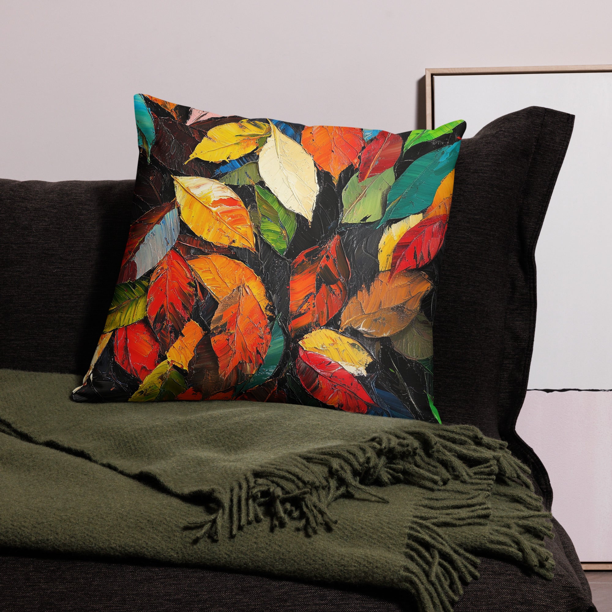 Throw Pillow - Vibrant Whirl | Drese Art