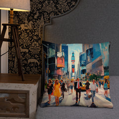 Throw Pillow - New York Pulse | Drese Art