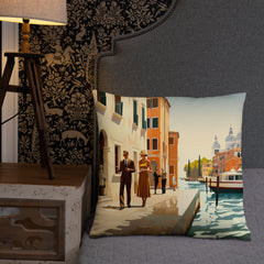 Coussin - Canal de Venise | Drese Art