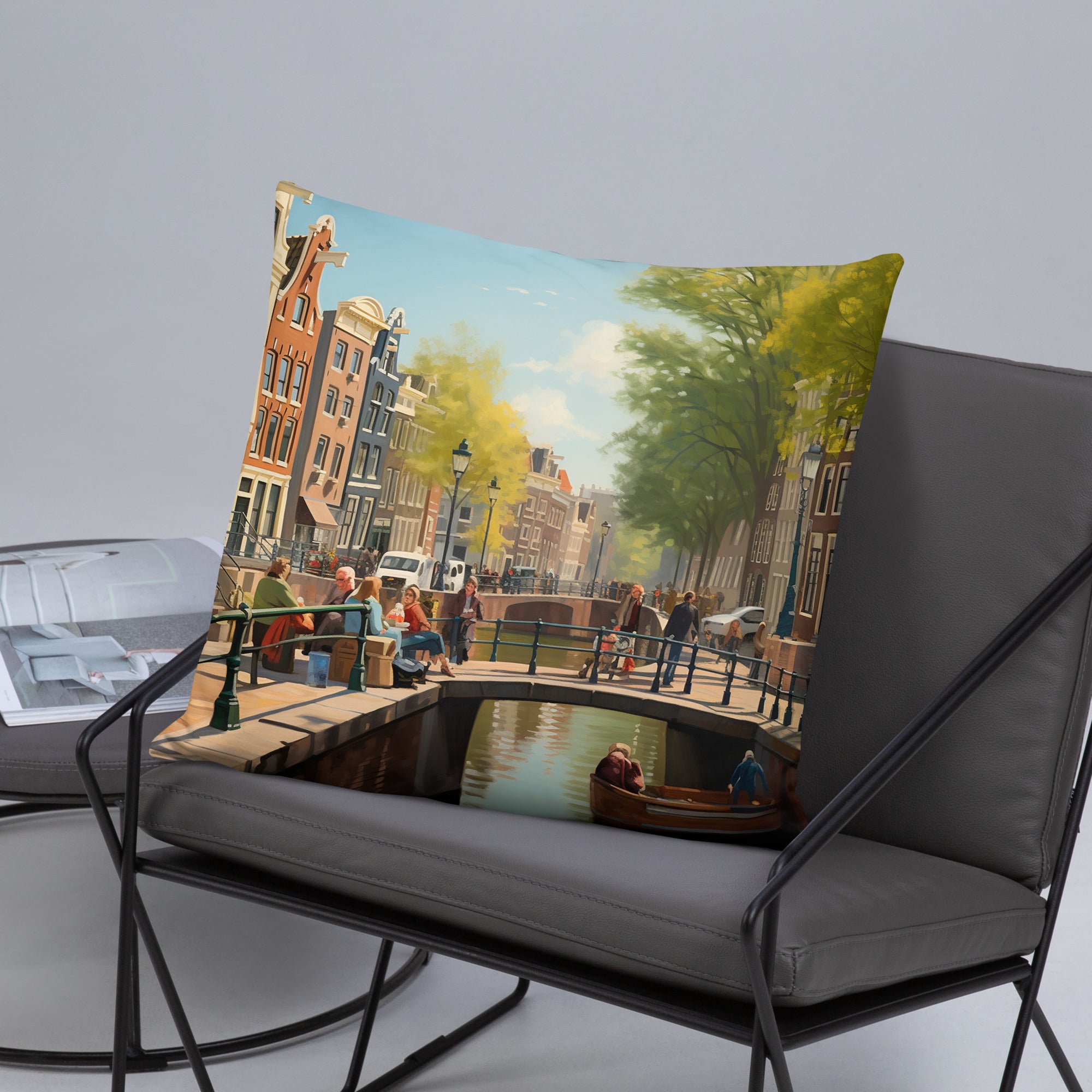 Coussin - Canal d'Amsterdam | Drese Art