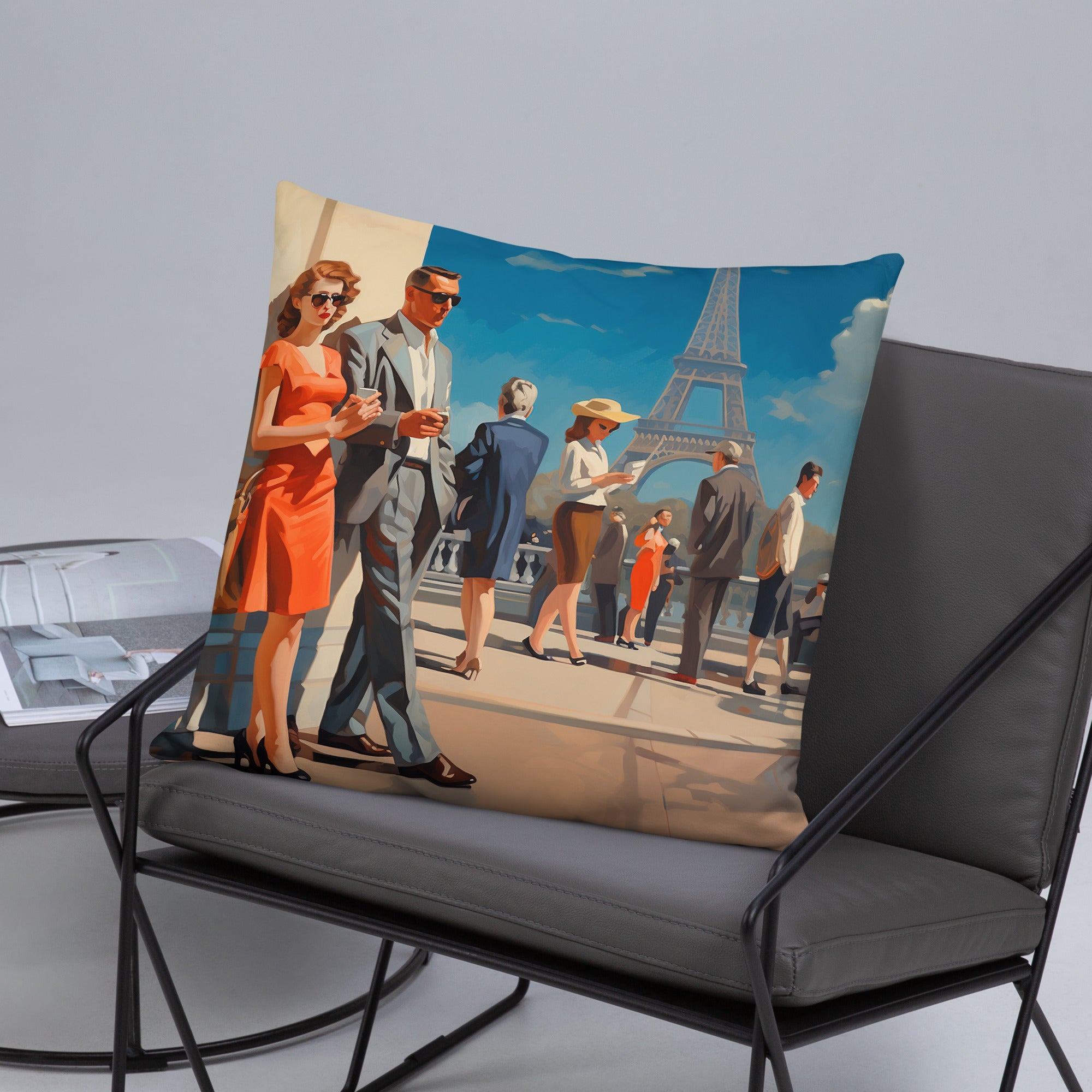 Throw Pillow - Paris Tour Eiffel | Drese Art