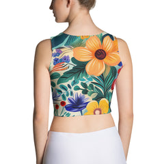 Crop Top Mujer - Blossoms of Iberia | Drese Art