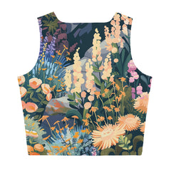 Women's Crop Top - Alpine Meadow | Drese Art
