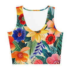 Crop Top Mujer - Blossoms of Iberia | Drese Art