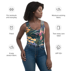 Women's Crop Top - Alpine Meadow | Drese Art