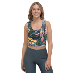 Women's Crop Top - Alpine Meadow | Drese Art
