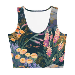 Women's Crop Top - Alpine Meadow | Drese Art