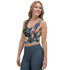Women's Crop Top - Alpine Meadow | Drese Art