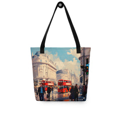 Sac tote - Scène de Londres | Drese Art