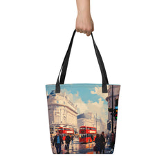 Sac tote - Scène de Londres | Drese Art