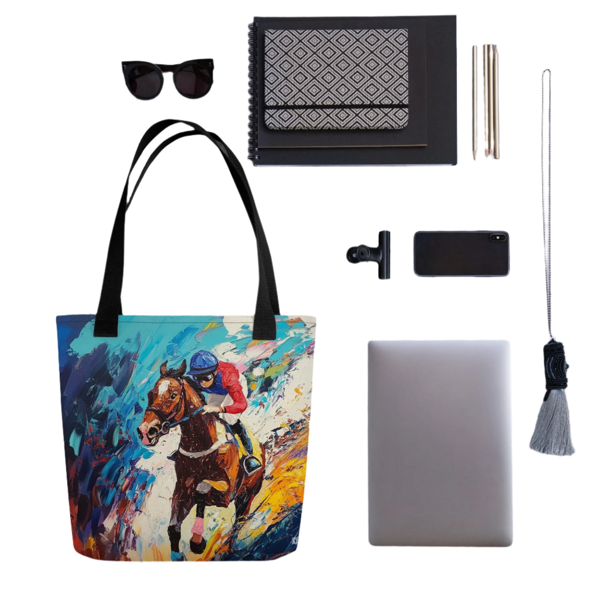 Tote Bag - Vivid Gallop | Drese Art