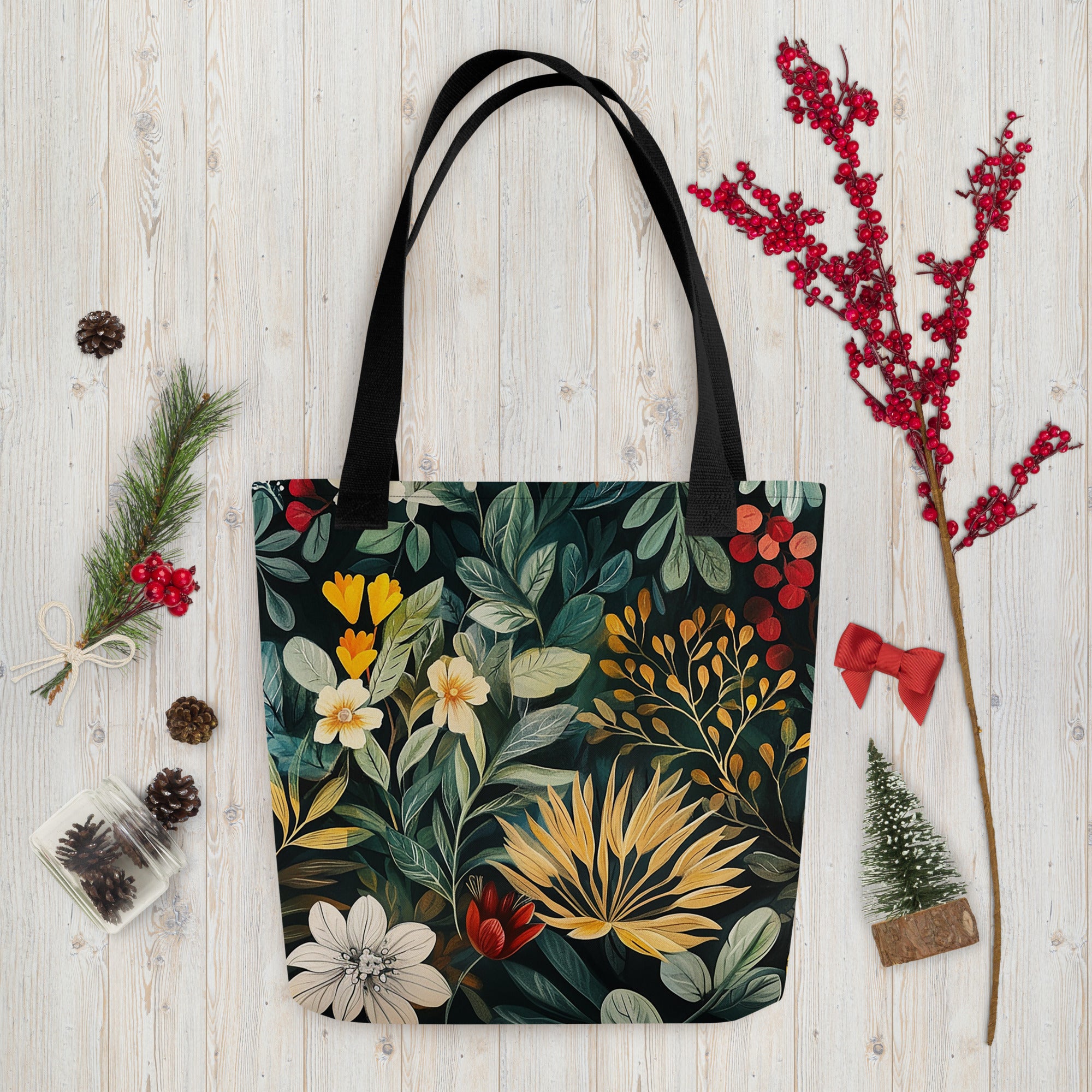 Sac fourre-tout - Midnight Bloom | Drese Art