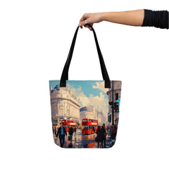 Sac tote - Scène de Londres | Drese Art