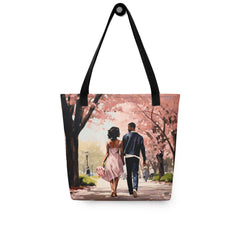 Tote Bag - A Stroll Among the Blossoms | Drese Art