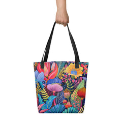 Tote Bag - Afrikanische Blüten | Drese Art