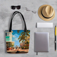 Tote Bag - Miami Retro | Drese Art