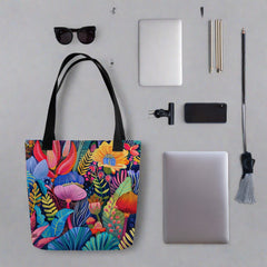 Tote Bag - Afrikanische Blüten | Drese Art