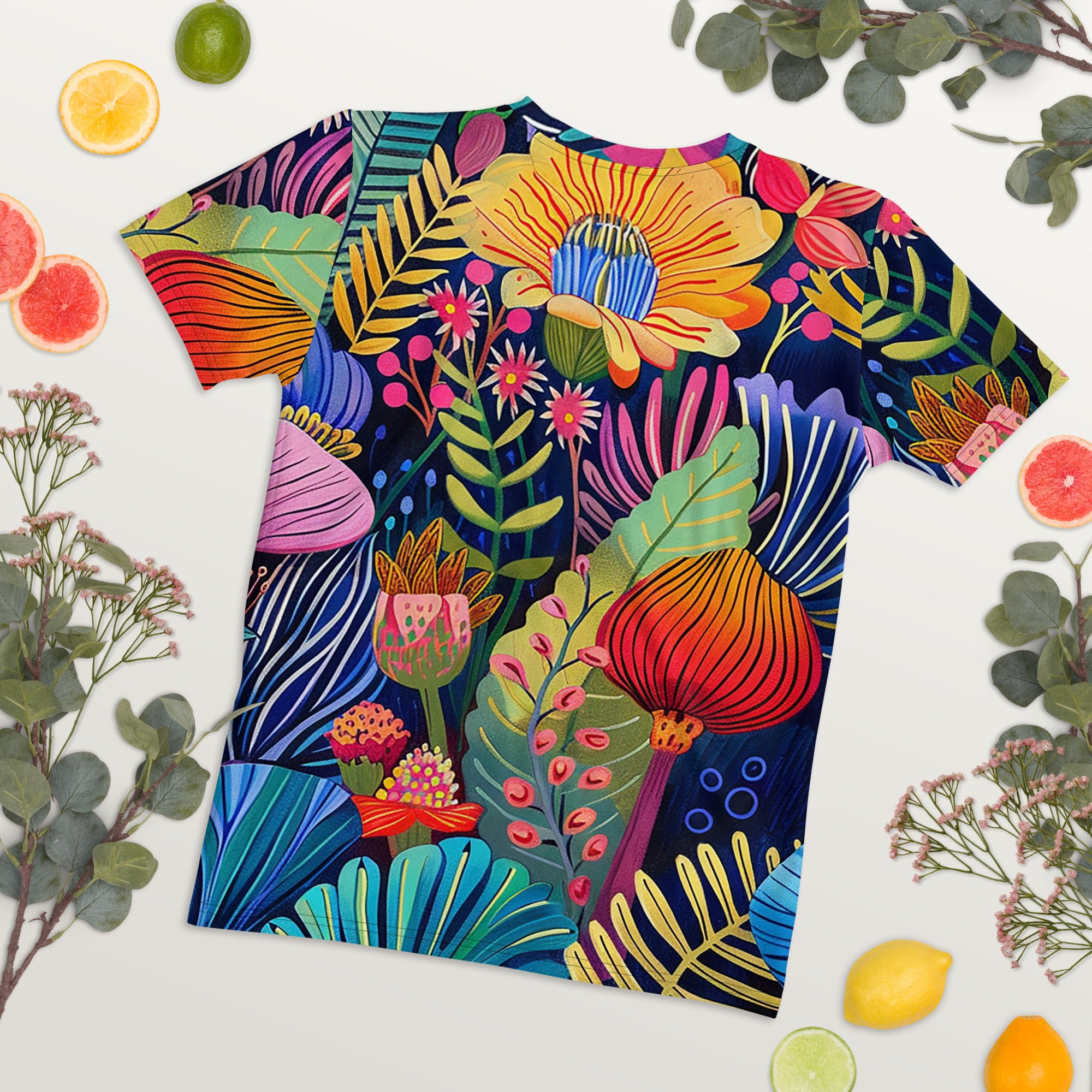 Camiseta Mujer - Vibrant Blossoms of Africa | Drese Art