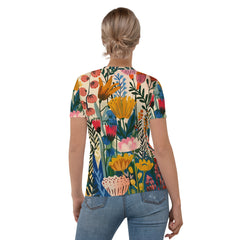 Women's T-shirt - Nordic Flora | Drese Art
