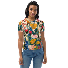 Women's T-shirt - Nordic Flora | Drese Art