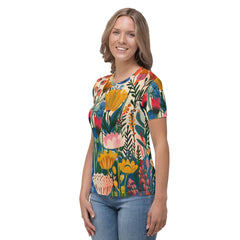 Women's T-shirt - Nordic Flora | Drese Art