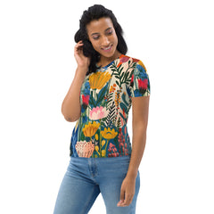 Women's T-shirt - Nordic Flora | Drese Art