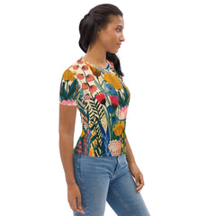 Women's T-shirt - Nordic Flora | Drese Art