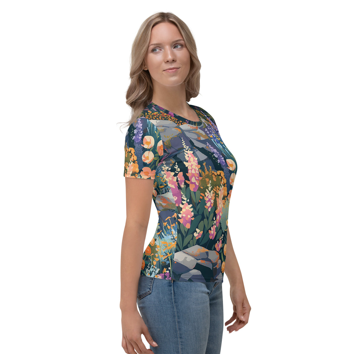 T-shirt pour femme - Symphonie alpine | Drese Art