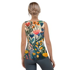 Débardeur pour femme - Délice floral nordique | Drese Art