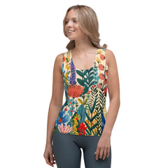 Débardeur pour femme - Délice floral nordique | Drese Art