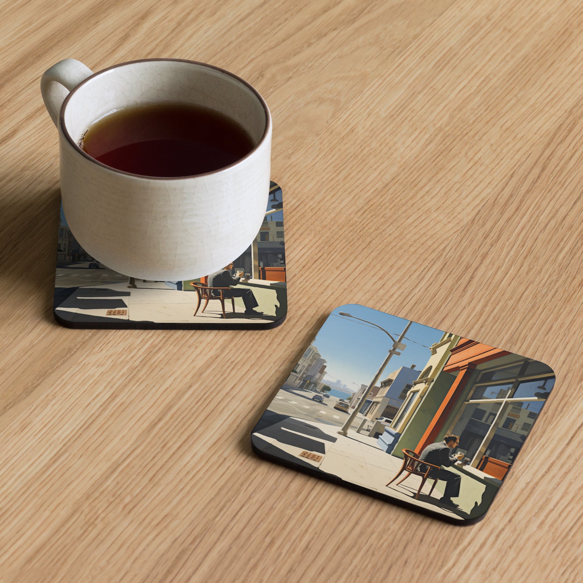 Coaster - San Francisco Scene | Drese Art