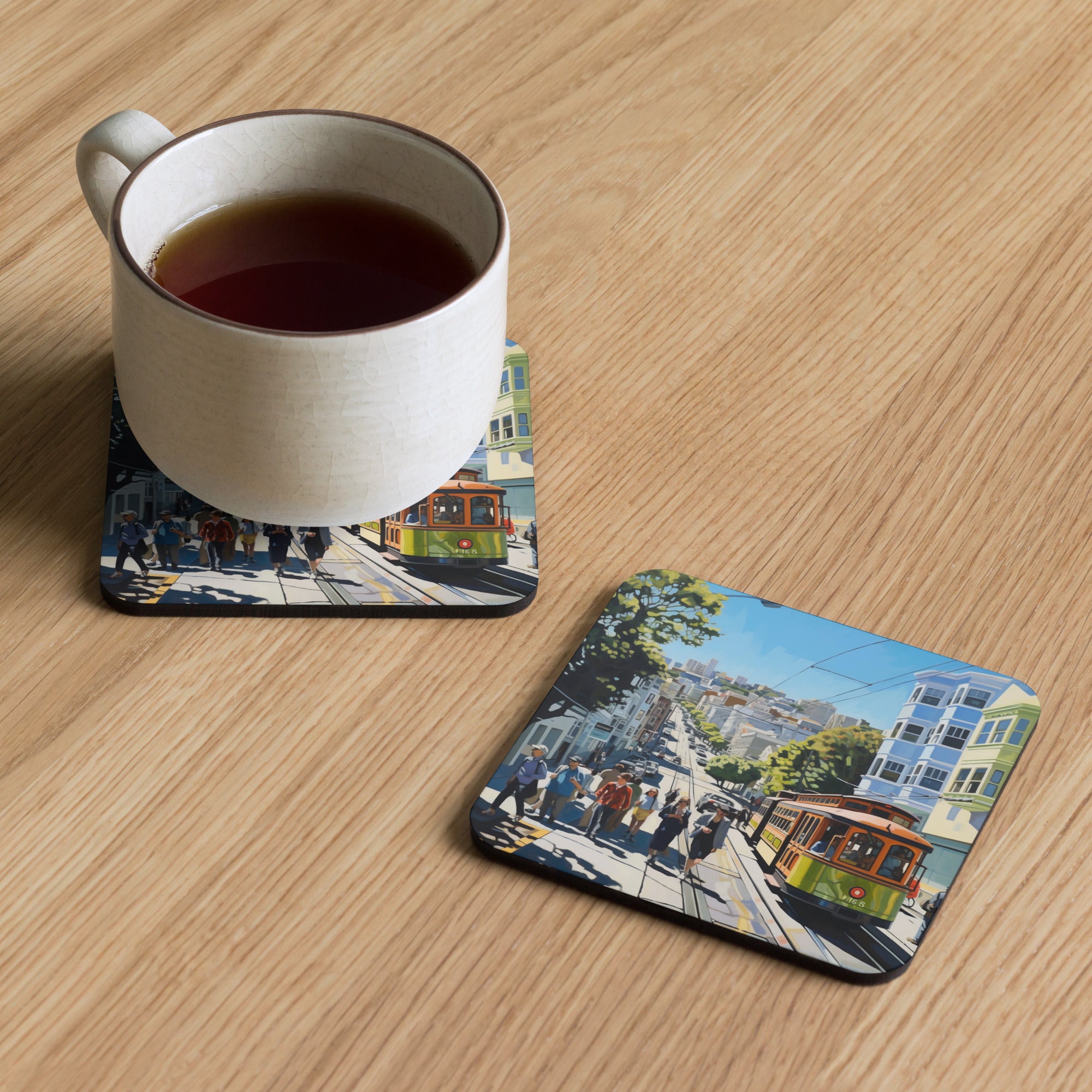 Coaster - San Francisco Cable Car | Drese Art