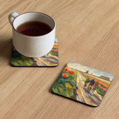 Posavasos - Through Tulip Fields | Drese Art