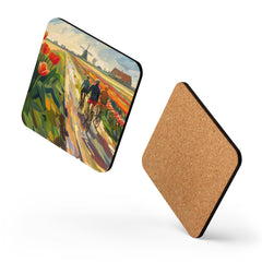 Posavasos - Through Tulip Fields | Drese Art