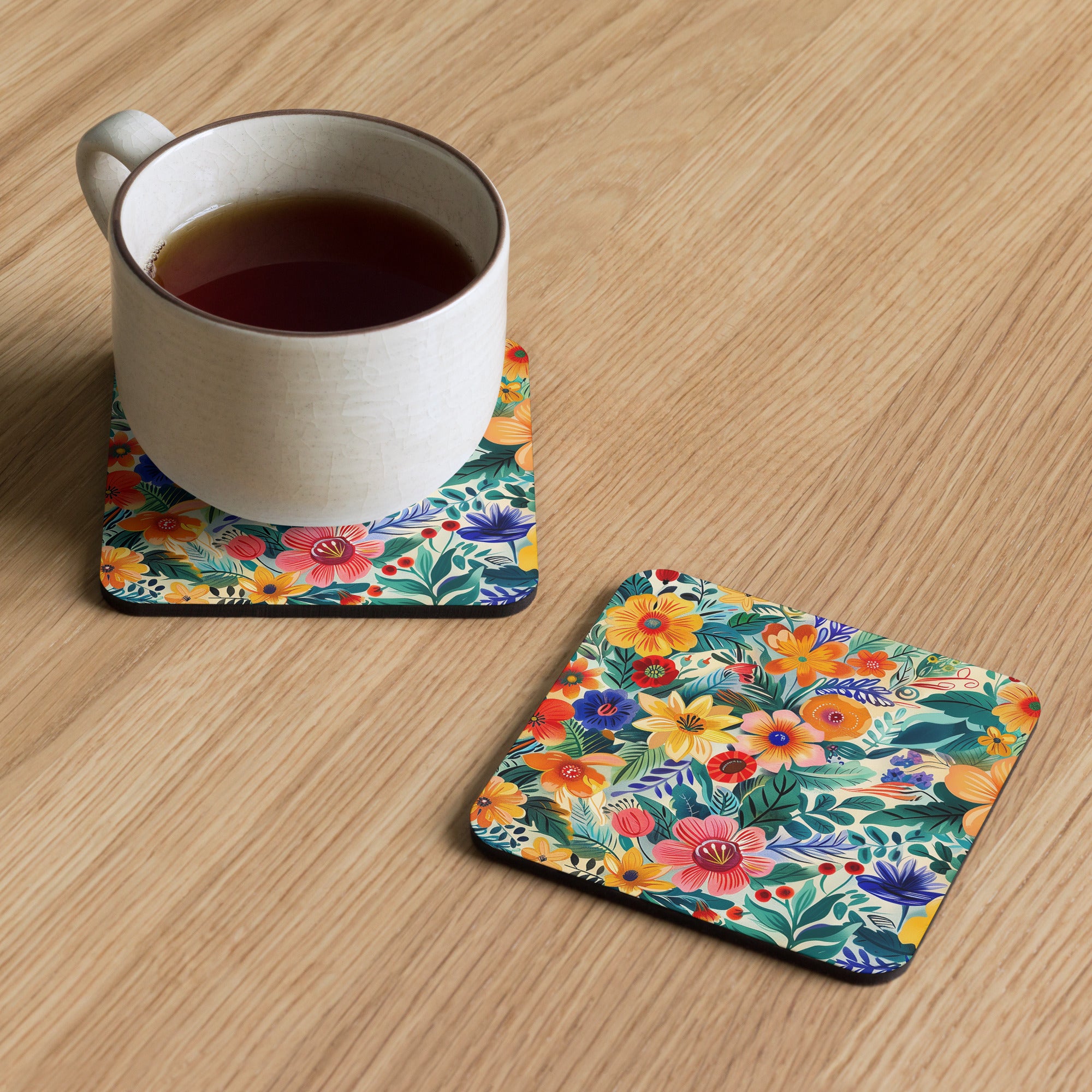 Coaster - Blossoms of Iberia | Drese Art