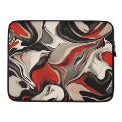 Laptop Sleeve - Crimson Flux | Drese Art